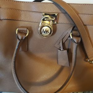 Michael Kors Brown Leather Purse